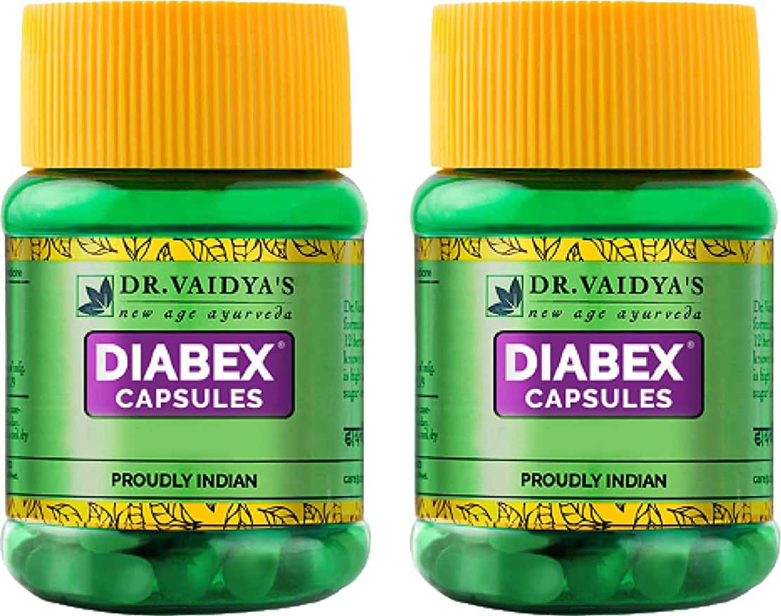 Dr. Vaidya'S Diabex -30 Capsules - Pack Of 2