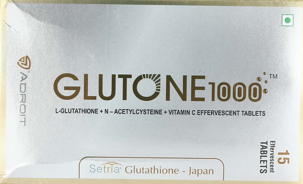 Glutone 1000mg Tablet 15'S