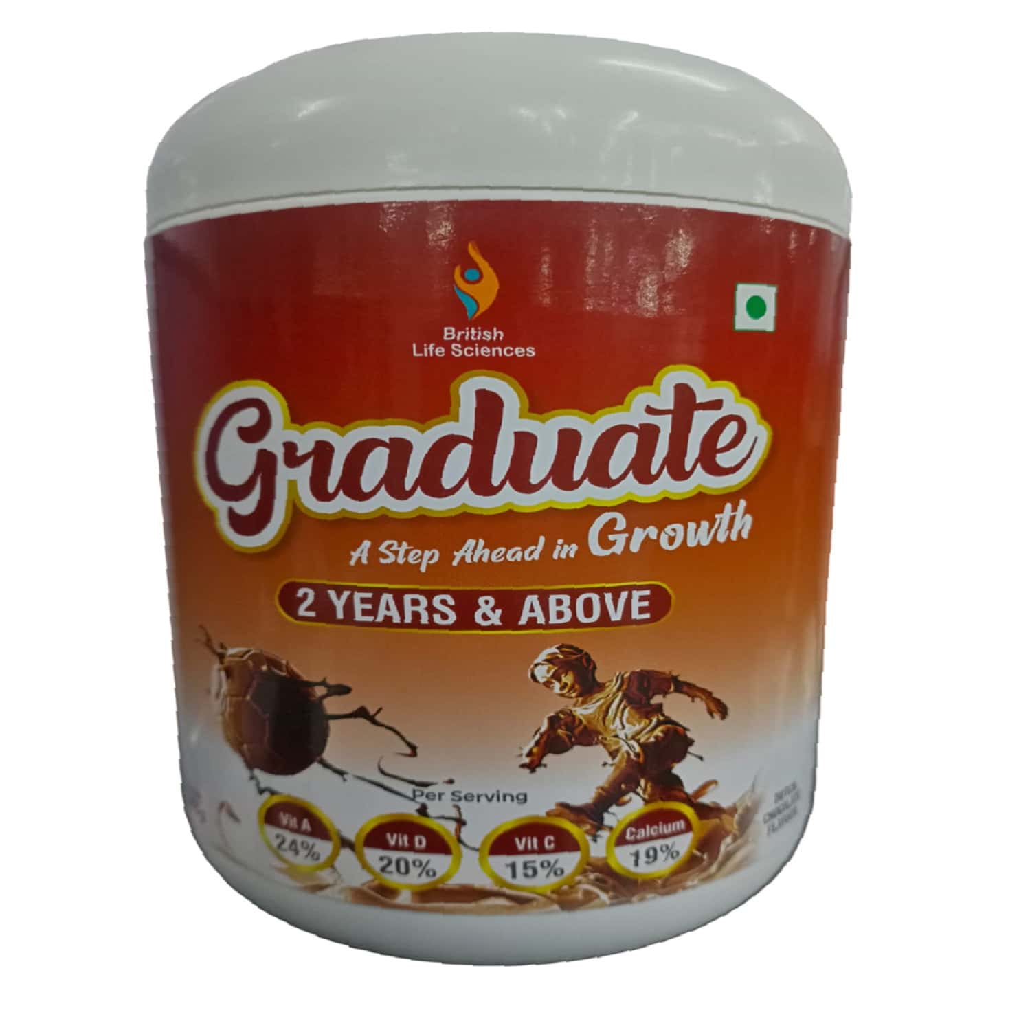 Graduate Dutch Chocolate Flavour 2 Years And Above Jar Of 300gm Powder