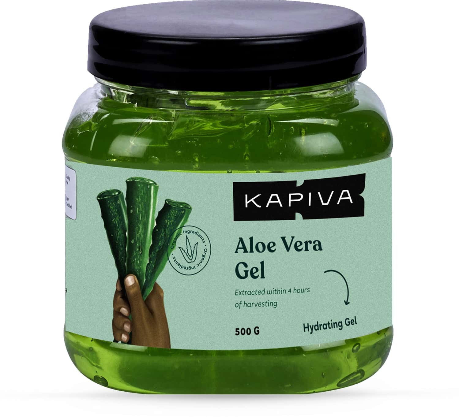 Kapiva Pure Aloe Vera Skin Gel - Hydrating Gel For Face - 500g
