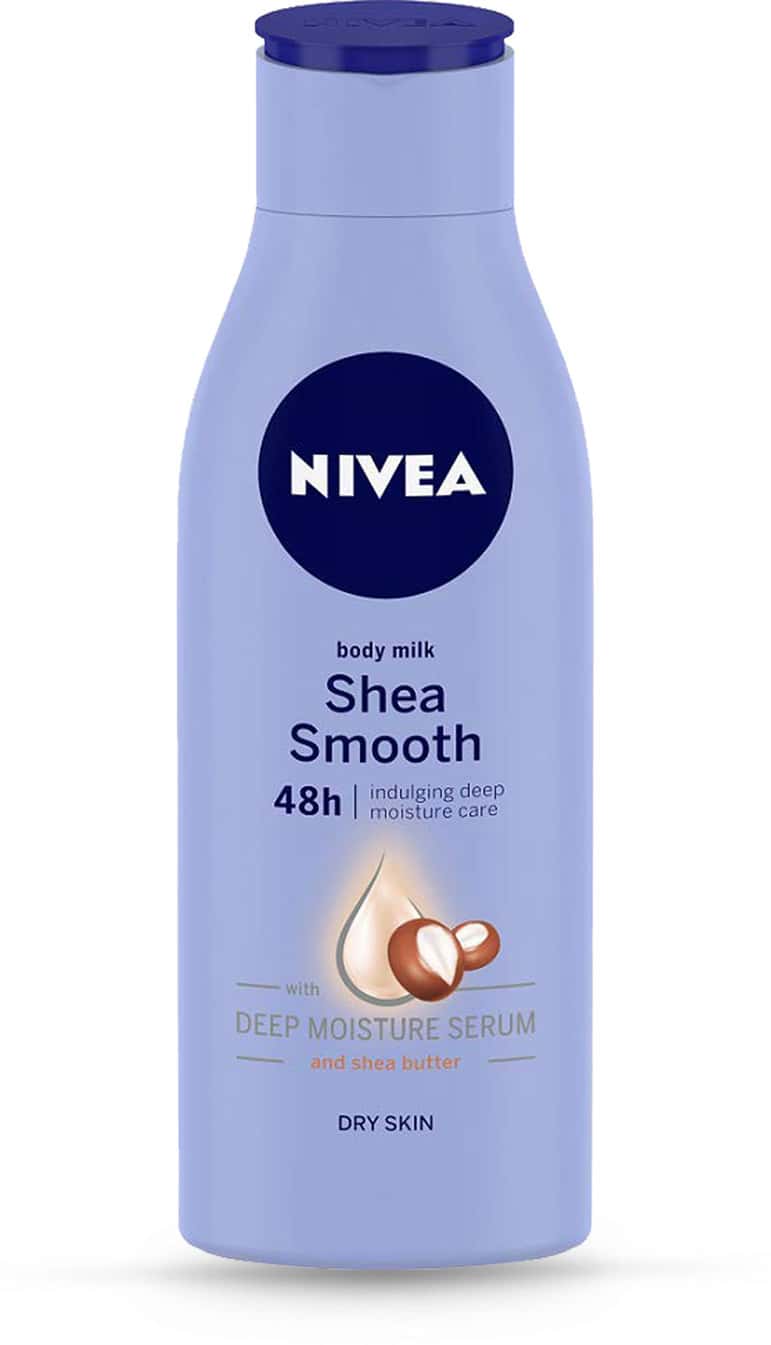Nivea Smooth Milk With Shea Butter Bottle Of 200 Ml