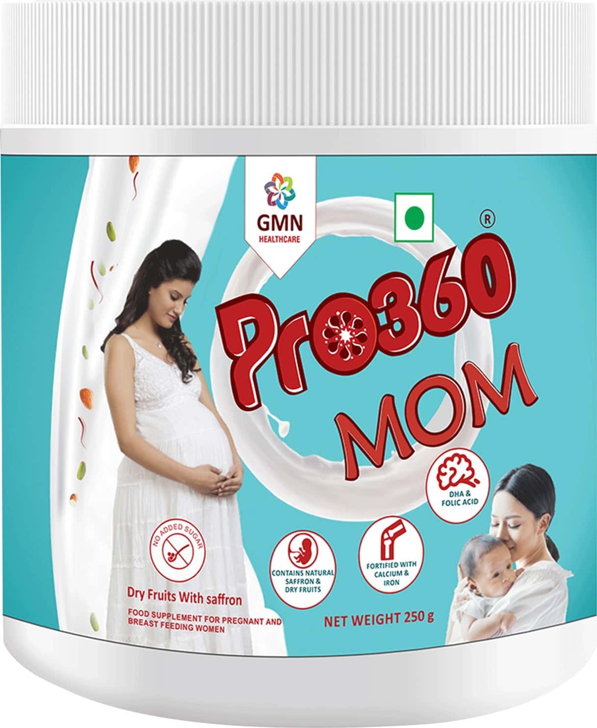 Pro360 Mom Dry Fruits Nutrition Drink Tin Of 250 G