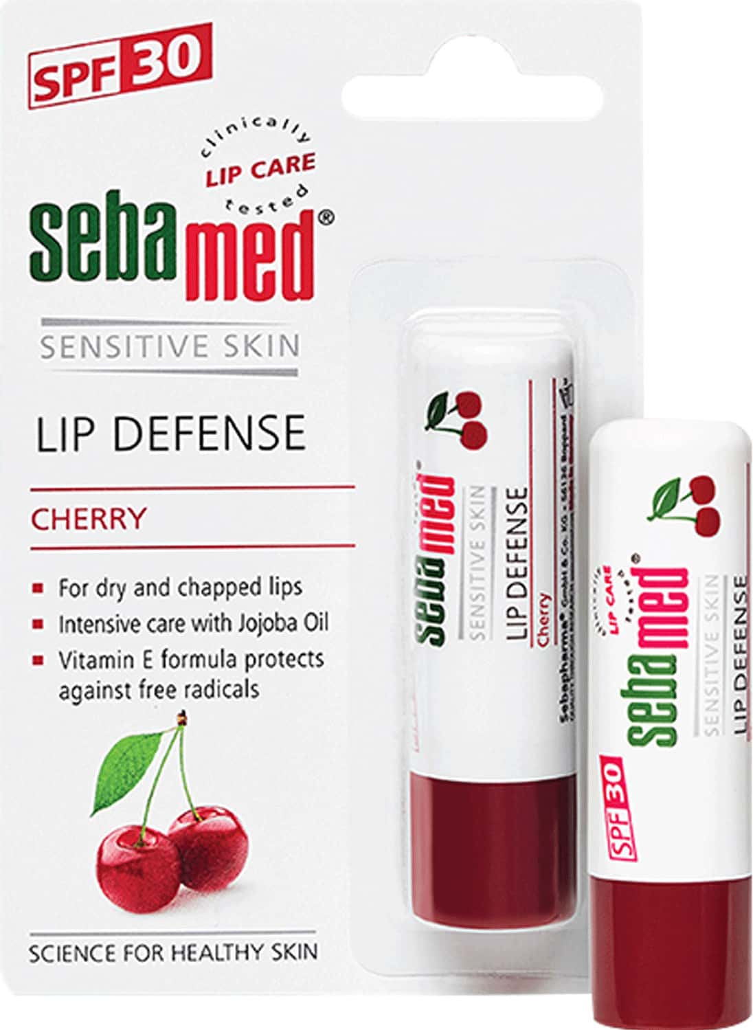 Sebamed Lip Defense Spf 30 Cherry 4.8 Gm